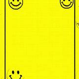 Ultra Soft Area Rug, Non Slip, Stain Resistant, Washable Area Rugs for Living Room, Bedroom, Retro Inspired Smiley Vibe(Yellow)