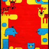 Cheerful Multicolored Educational(Red)