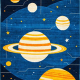 Radiant Space Odyssey Illustration(Blue)