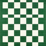 Classic White and Green Checkerboard Aesthetic(Green)