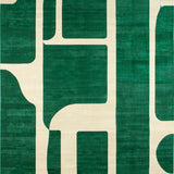 Ultra Soft Area Rug, Non Slip, Stain Resistant, Washable Area Rugs for Living Room, Bedroom, Sleek Nature-Inspired Decorative Elements(Green)