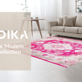 Contemporary Distressed Linear(Pink)