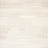 Modern Abstract Cream Area – Woven Geometric(Beige)