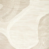Elegant Beige Swirls Area for Refined Home Decor(Beige)