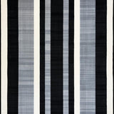 Ultra Soft Area Rug, Non Slip, Stain Resistant, Washable Area Rugs for Living Room, Bedroom, Rustic Fuzzy Trellis Design(Black)