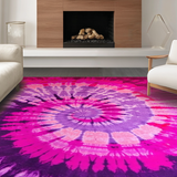 Charming Pink Purple Abstract Blend(Pink)