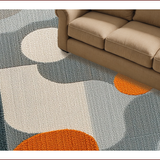 Ultra Soft Area Rug, Non Slip, Stain Resistant, Washable Area Rugs for Living Room, Bedroom, Modern Abstract Geometric(Gray)