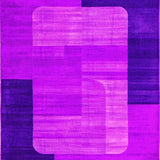 Ultra Soft Area Rug, Non Slip, Stain Resistant, Washable Area Rugs for Living Room, Bedroom, Contemporary Textured Overtufted Design(Purple)