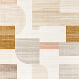 Ultra Soft Area Rug, Non Slip, Stain Resistant, Washable Area Rugs for Living Room, Bedroom, Modern Geometric Area Non Slip Runner for Hallways(Beige)