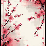 Ultra Soft Area Rug, Non Slip, Stain Resistant, Washable Area Rugs for Living Room, Bedroom, Vibrant Botanical Artistry Theme(Pink)