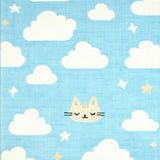 Dreamy Pastel Cloudscape(Blue)