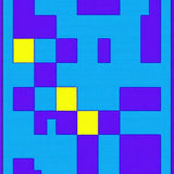 Cheerful Multicolor Learning Surface(Blue)