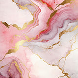 Trendy Abstract Pink Gold Vortex(Pink)
