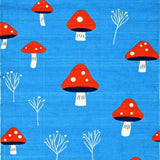 Bright Mushroom Imagery(Blue)
