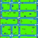 Playful Traffic Green Road Map(Green)