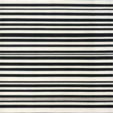 Ultra Soft Area Rug, Non Slip, Stain Resistant, Washable Area Rugs for Living Room, Bedroom, Hand Woven Rug: Bold Contrast Stripe Woven Floor Accent(Black)