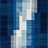 Dynamic Ombre Wave Motif(Blue)