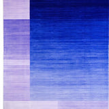 Ultra Soft Area Rug, Non Slip, Stain Resistant, Washable Area Rugs for Living Room, Bedroom, Soft Pastel Abstract Wave(Blue)