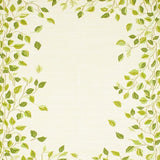 Ultra Soft Area Rug, Non Slip, Stain Resistant, Washable Area Rugs for Living Room, Bedroom, Doormat Elegant Beige Green Leaf Accents(Ivory)