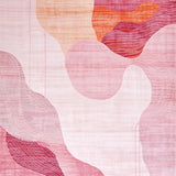 Trendy Fluid Artistic Lines(Pink)