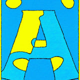 Charming Illustrated Educational(Blue)