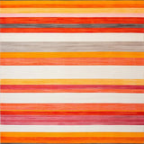 Ultra Soft Area Rug, Non Slip, Stain Resistant, Washable Area Rugs for Living Room, Bedroom, Cozy Earthy Tones Geometric Fusion(Red)