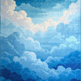 Contemporary Serene Atmosphere Design(Blue)