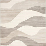 Ultra Soft Area Rug, Non Slip, Stain Resistant, Washable Area Rugs for Living Room, Bedroom, Elegant Modern Abstract Composition(Beige)