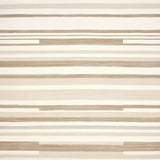 Artisan Striped Area Featuring Linear Bands and Subtle Chevron Motifs(Beige)