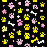 Ultra Soft Area Rug, Non Slip, Stain Resistant, Washable Area Rugs for Living Room, Bedroom, Whimsical Canine Patterned Delight(Yellow)