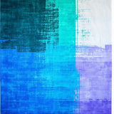 Vibrant Retro Watercolor Aesthetic(Blue)