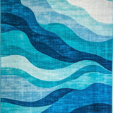 Charming Tie Dye Ocean Aesthetic(Blue)