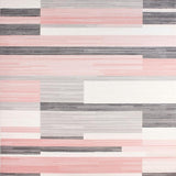 Ultra Soft Area Rug, Non Slip, Stain Resistant, Washable Area Rugs for Living Room, Bedroom, Chic Blush Geometric Elegance(Gray)