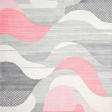 Stylish Grey Geometric(Gray)