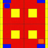 Engaging Cheerful Hopscotch Theme(Red)