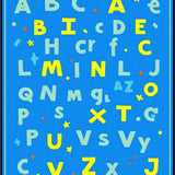 Colorful Playful ABC Motif(Blue)