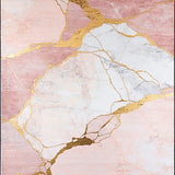 Trendy Pink Textured Floral(Pink)