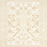 Ultra Soft Area Rug, Non Slip, Stain Resistant, Washable Area Rugs for Living Room, Bedroom, Elegant Beige Runner Geometric Area(Beige)