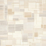 Bermuda Weave Collection Area Cream Beige Neutral Abstract Motif(Beige)