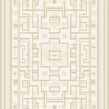 Ultra Soft Area Rug, Non Slip, Stain Resistant, Washable Area Rugs for Living Room, Bedroom, Serene Beige Modern Geometric Shapes for Cozy Spaces(Beige)