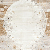 Whimsical Moon Taupe & White(Beige)