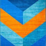 Bright Pastel Geometric Touch(Blue)