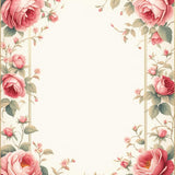 Ultra Soft Area Rug, Non Slip, Stain Resistant, Washable Area Rugs for Living Room, Bedroom, Bright Cheerful Petal Display(Beige)