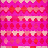 Light Pink Playful Patterned(Pink)