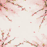 Ultra Soft Area Rug, Non Slip, Stain Resistant, Washable Area Rugs for Living Room, Bedroom, Whimsical Pastel Blossom Arrangement(Pink)
