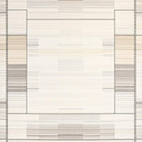 Ultra Soft Area Rug, Non Slip, Stain Resistant, Washable Area Rugs for Living Room, Bedroom, Contemporary Beige Area Minimalist Linear(Beige)
