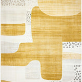Ultra Soft Area Rug, Non Slip, Stain Resistant, Washable Area Rugs for Living Room, Bedroom, Stylish Earthy Animal Silhouette(Gold)