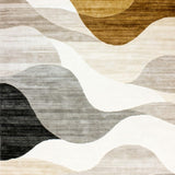 Unique Eclectic Faded Textures(Beige)