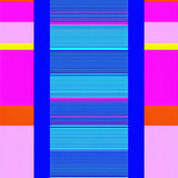 Vibrant Abstract Linear Arrangement(Blue)