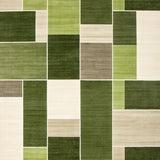 Elegant Modern Tiled Geometry(Green)